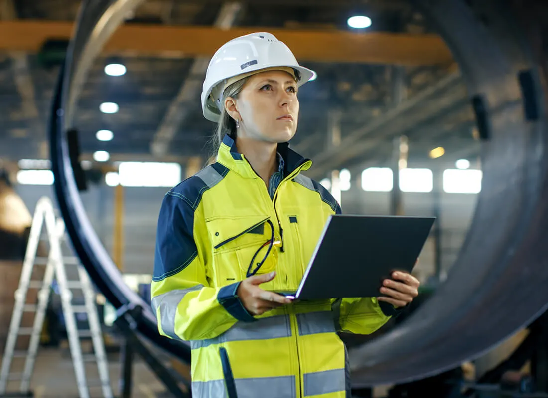 A Virtual 3D Simulation for Engineers Inspecting the Industrial Properties