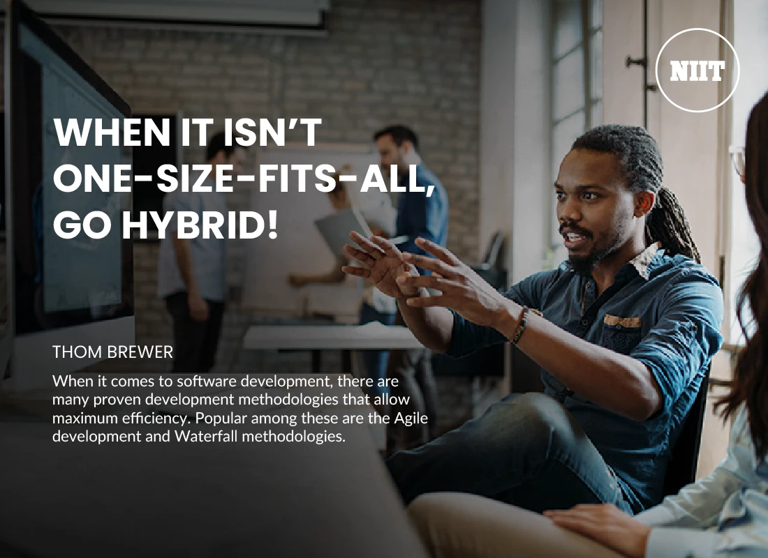 NIIT’s Hybrid Agile-Waterfall Model for Custom Content Development